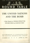 The United Nations and the bomb: A radio discussion