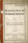 The capitalist world and the Communist International: Manifesto of the Second Congress of the Third Communist International.
