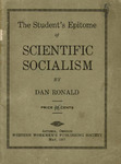 The student's epitome of scientific socialism by Daniel Ronald