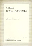 Problems of Jewish culture by Morris U. Schappes