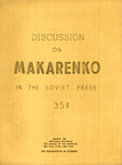 Discussion on Makarenko in the Soviet Press by Anonymous