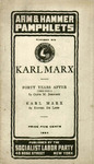 Karl Marx: Forty years after (1883-1923) by Olive M. Johnson