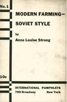 Modern farming--Soviet style by Anna Louise Strong