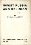 Soviet Russia and religion by Corliss Lamont