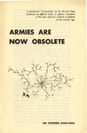 Armies are now obsolete by Stephen King Hall