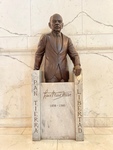 Bronze statue of Luis Muñoz Marín (1898-1980) by Maria Grisales