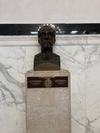 Statue of Eugenio María de Hostos by Maria Grisales