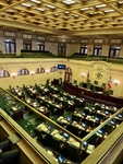 Debate Preparations in the Legislative Chamber of Puerto Rico's Government Building 3 by Maria Grisales