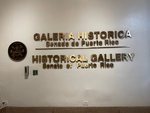 Discovering the Historical Gallery - Senate of Puerto Rico at the Capitol in San Juan by Maria Grisales