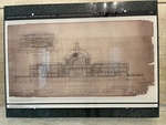 Longitudinal Section and Cross Section of the Capitol in Puerto Rico (1924) by Maria Grisales
