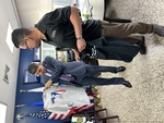 Dr. Fernando Rivera (Director of Puerto Rico Research Hub) Exchanges Souvenirs with 1st district of the Puerto Rico House of Representatives Eddie Charbonier 1 by Eric Fabra