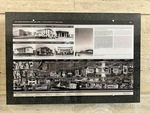 Historical Timeline Display Showcasing Architectural Evolution in San Juan From Past to Present by Eric Fabra