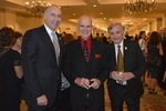 George Aguel, Ron Logan and Dr. Pizam at Cocktail Hour 1 by Rosen College of Hospitality Management