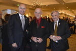 George Aguel, Ron Logan and Dr. Pizam at Cocktail Hour 2 by Rosen College of Hospitality Management