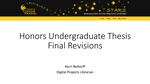 Honors Undergraduate Thesis Final Revisions by Kerri Bottorff