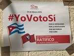 Yo Voto Sí Poster by Abigail Dingus
