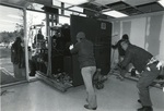 Institute for Simulation and Training, moving the tank simulator to a new location, inside the building