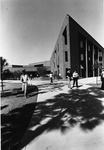 Education Building - students in wide angle view