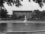 Howard Phillips Hall - from across the Reflecting Pond
