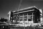 Library construction - building the exterior walls