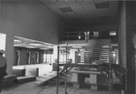 Library under construction - staircase