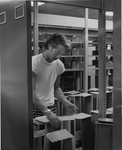 Library - constructing shelving