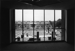 Millican Hall (Administration Building) viewed from the third floor of the Library